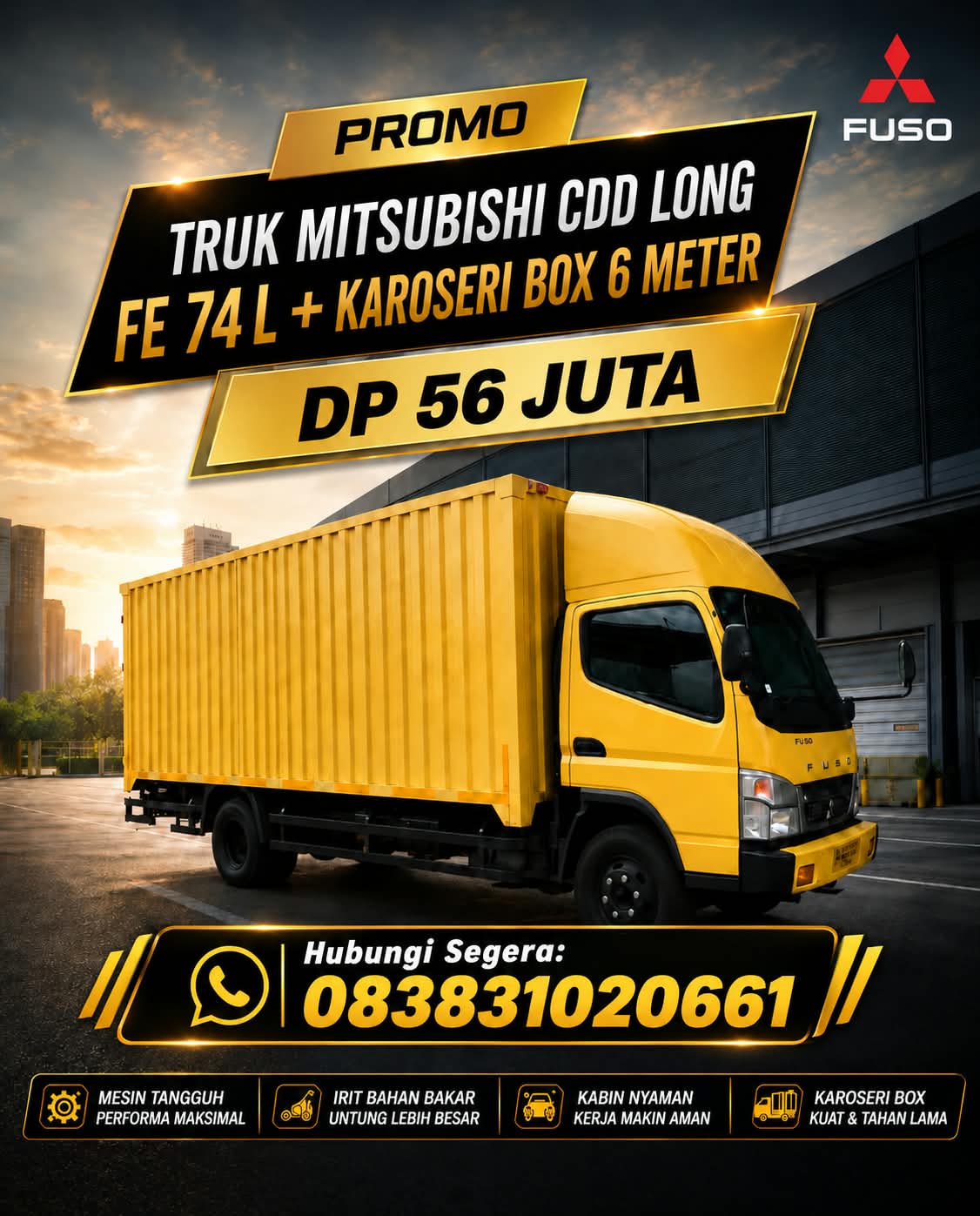 Canter CDD Long FE 74 L